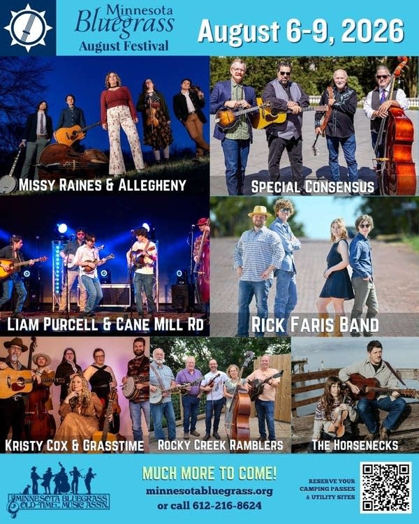 MN Bluegrass Festival 2026 Poster