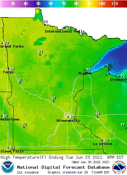 weather graphic
