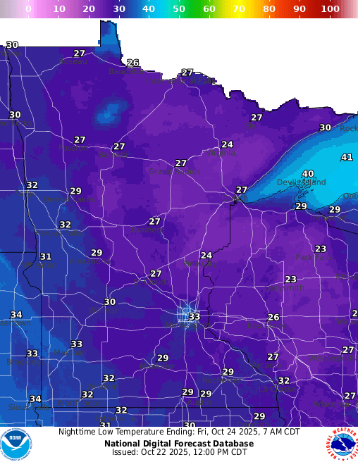 October freeze: Coldest nights of the season so far ahead