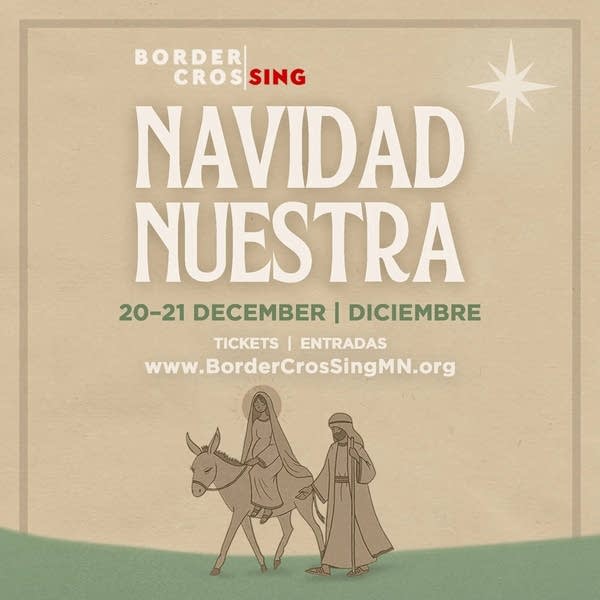 Navidad Nuestra poster from Border Crossing
