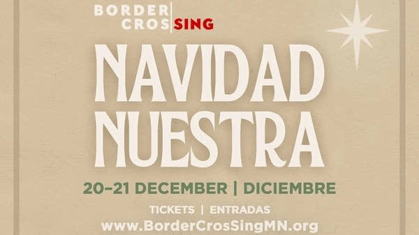 Navidad Nuestra poster from Border Crossing