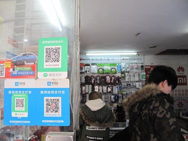 Mobile payment is accepted by almost all small vendors in major cities in China.