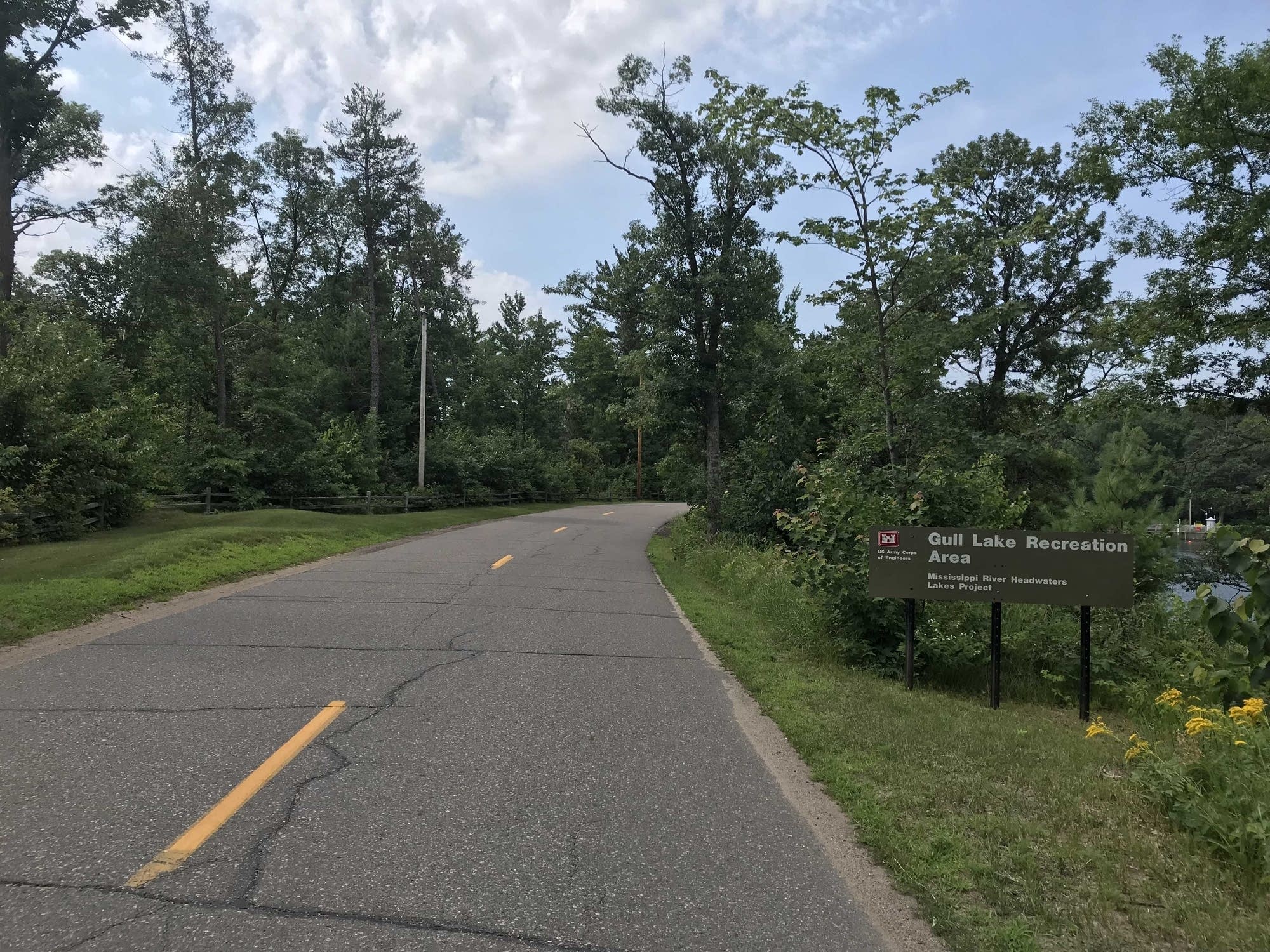 army corps debates closing road near gull lake dam burial grounds