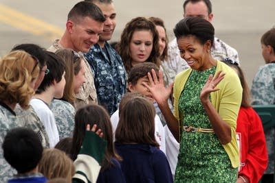 Michelle Obama visit