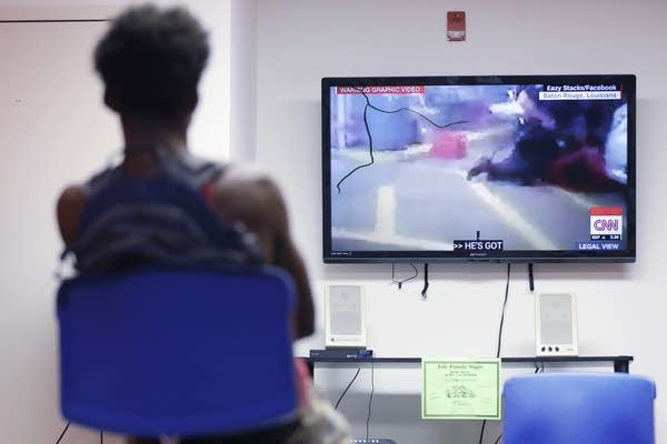 Teen views recording of fatal shooting