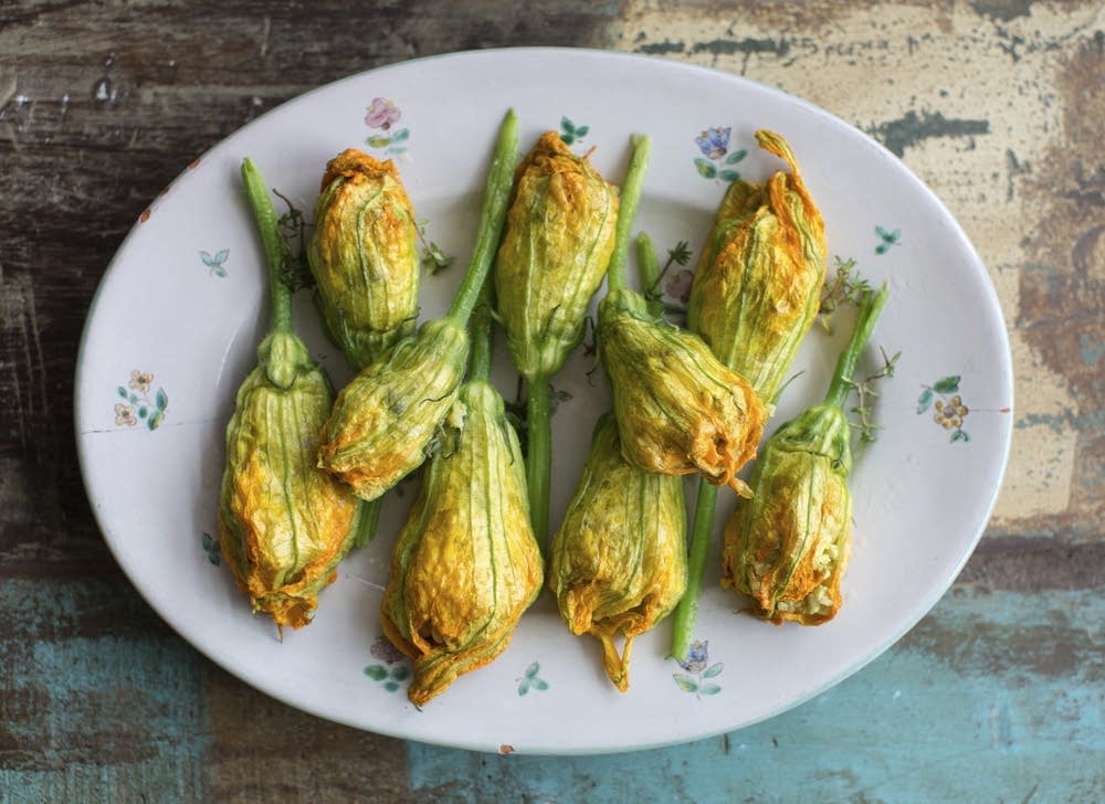 CrispFried Zucchini Flowers The Splendid Table