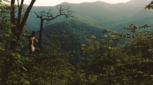 A young Eustace Conway in Boone, North Carolina