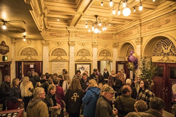 The lobby of the Sheldon Theater.