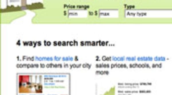 Screen shot of Trulia website