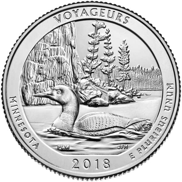 Voyageurs National Park quarter