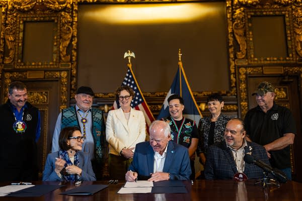 The governor signs legislation