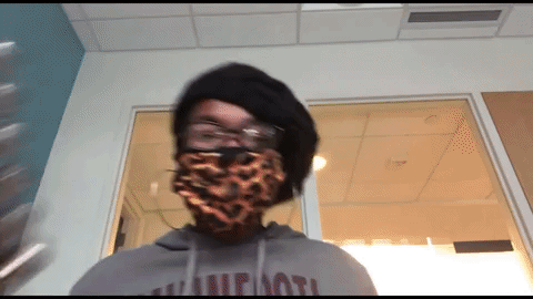 Sani and Sean enjoy the sleigh bells!