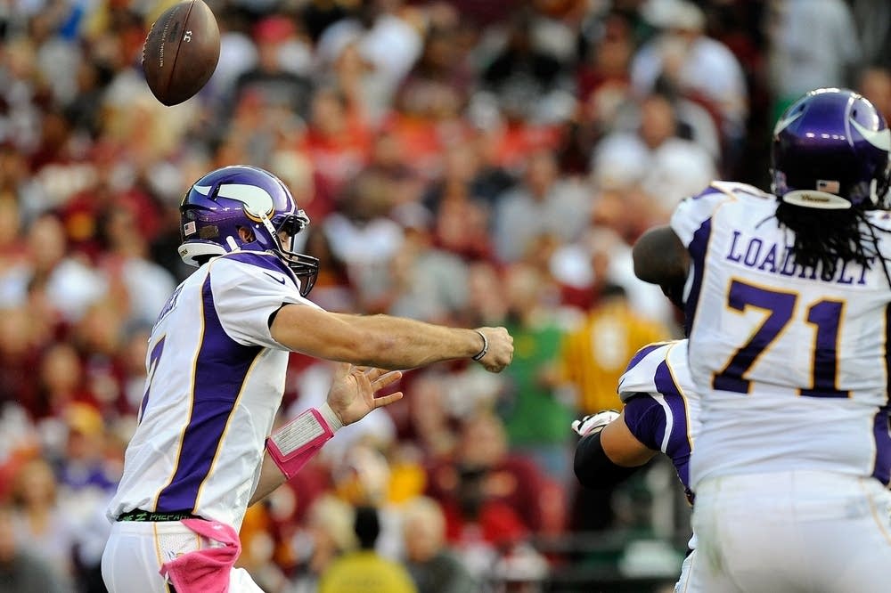 Minnesota Vikings v Washington Redskins
