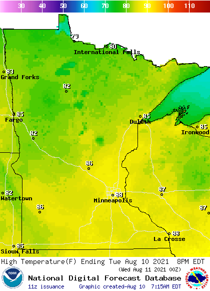 weather graphic