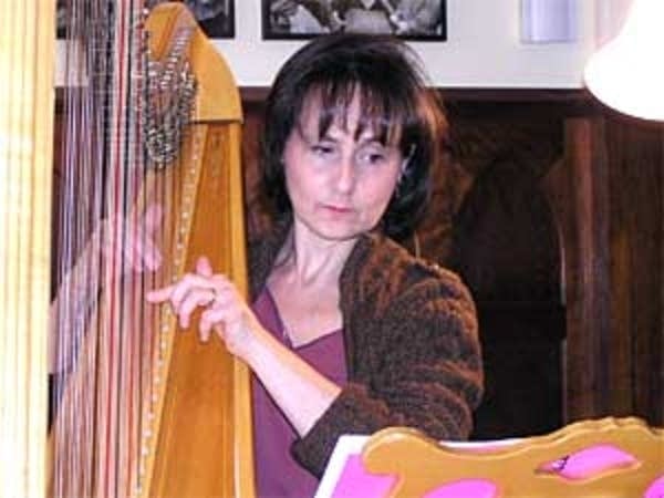 Harpist Judy Kogan