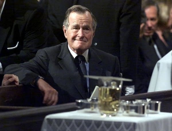 Former US President George Bush