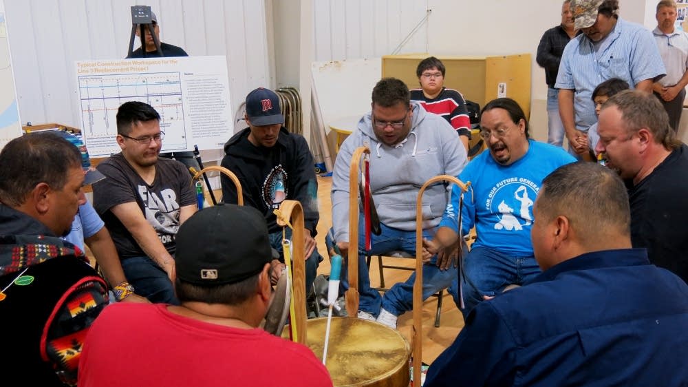 White Earth tribe members voice pipeline concerns 'Eventually