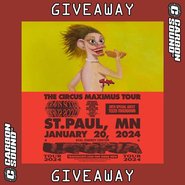 Travis Scott will perform at Xcel Energy Center in St. Paul on Saturday, Jan. 20.