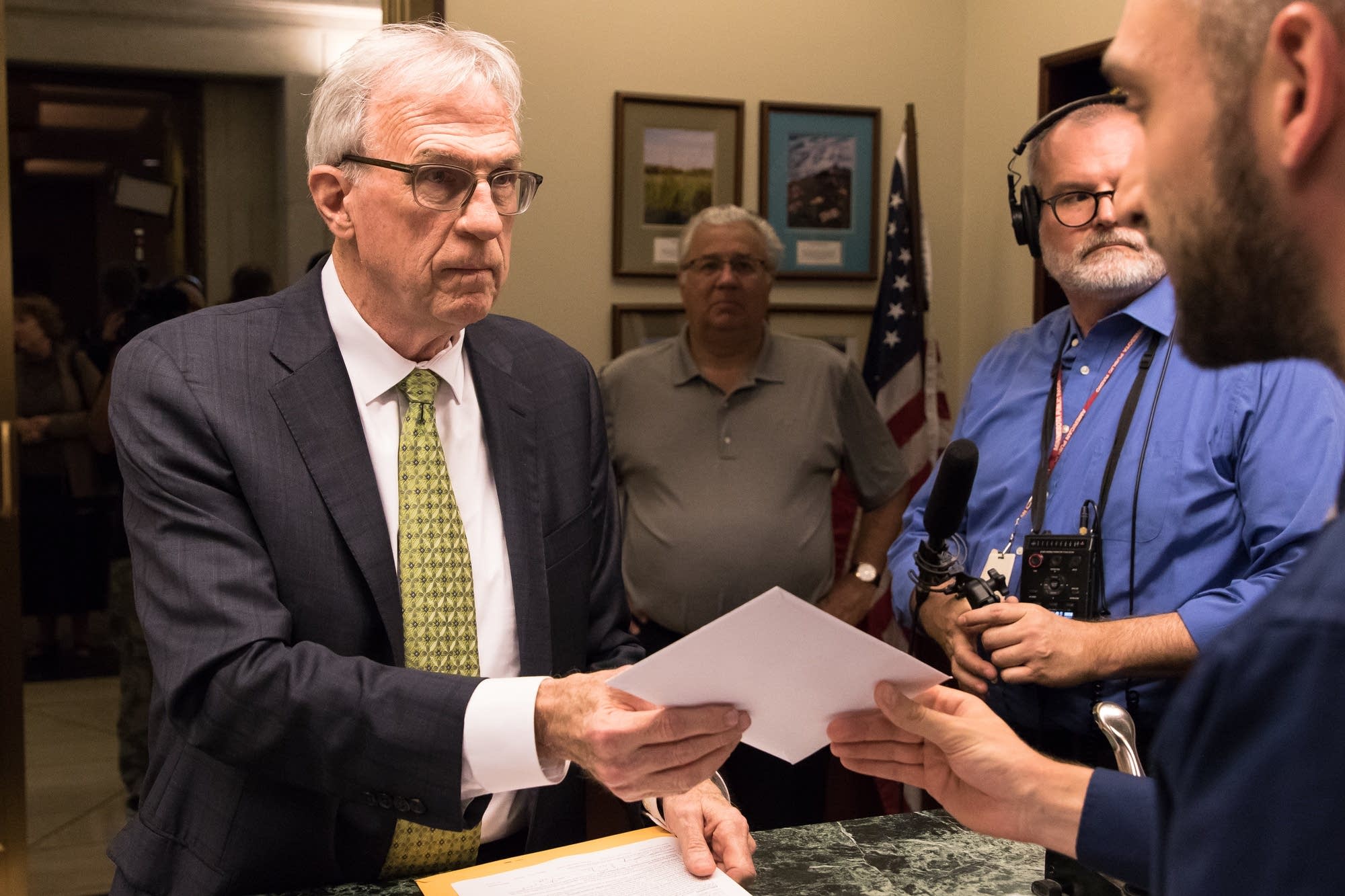 Tom Foley files to run for Minnesota attorney general.