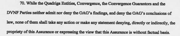 What good are settlements if no one admits wrongdoing?