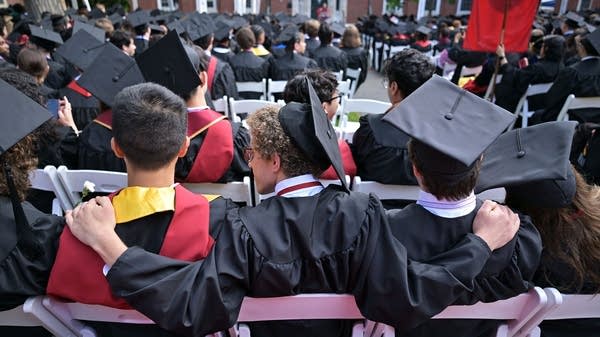 "You do often see that hiring of new college grads is like the first thing to go when a company is having to make tough decisions," said Harvard's David Deming.