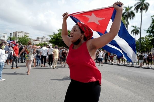 Cuba’s biggest anti-government protests in decades