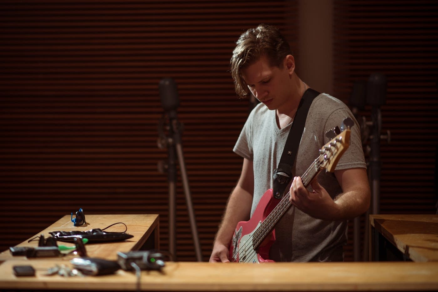 Strange Names Performs In The Current Studios The Current