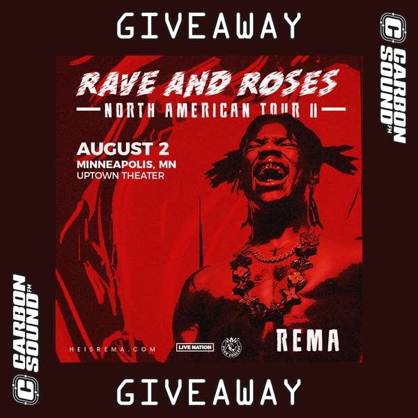 Rema will perform at Uptown Theater in Minneapolis on Wednesday, August 2.
