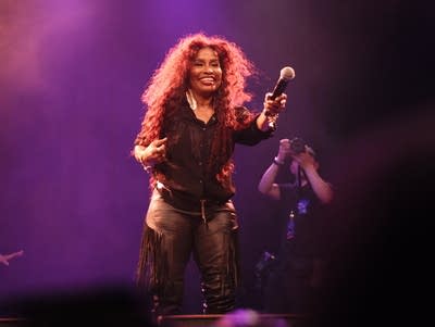 Chaka Khan performs on the First Avenue stage.
