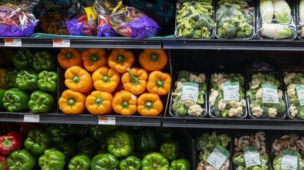 One economist said to keep an eye on things retailers can't stockpile ahead of tariffs, like fruits and vegetables.