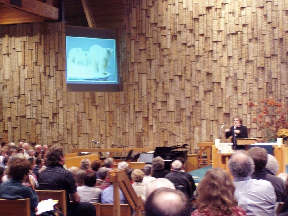 Will Steger speaks to local Catholics