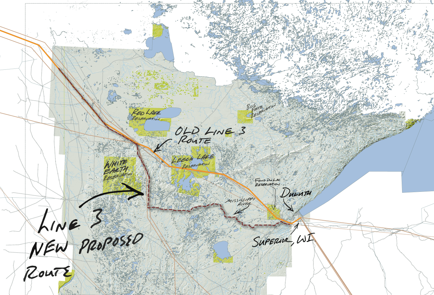 Enbridge Line 3 Map Minnesota's Line 3 Oil Pipeline Proposal: The Basics | Mpr News