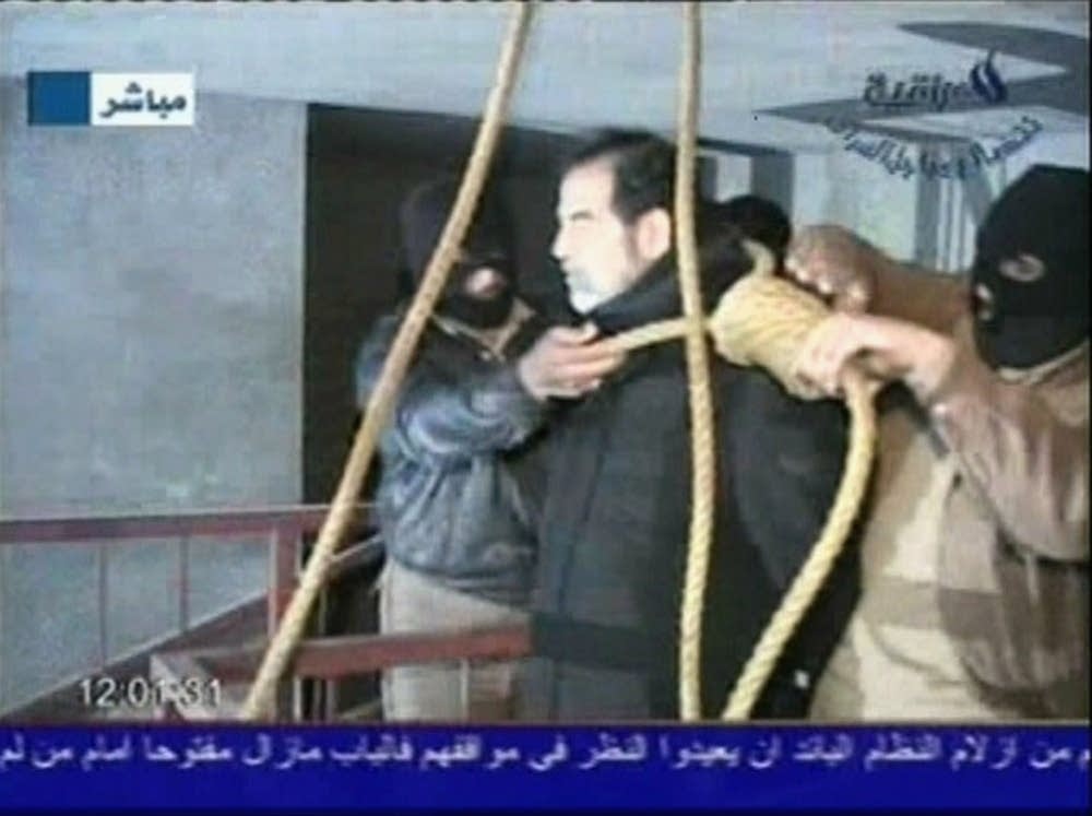 2006: Saddam Hussein is executed