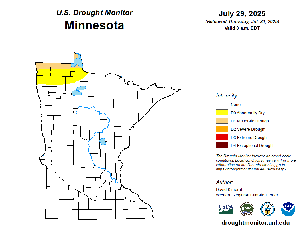 Drought monitor 7-29