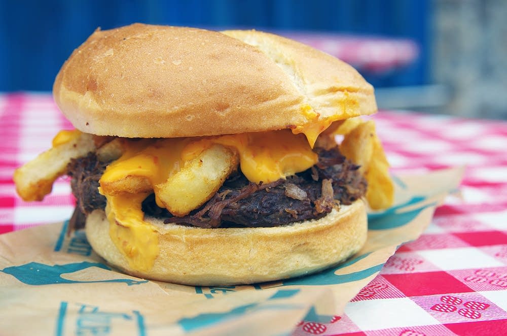 The Blue Barn's Farm Handwich