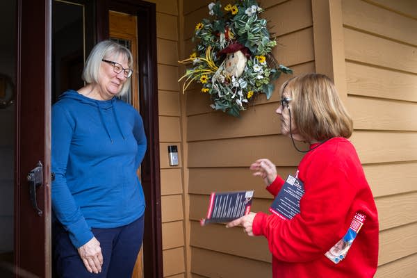Door to door campaigning