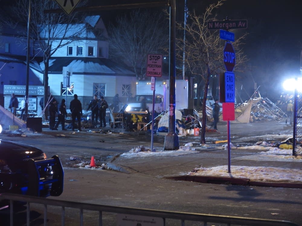 Police clear 4th Precinct protest camp