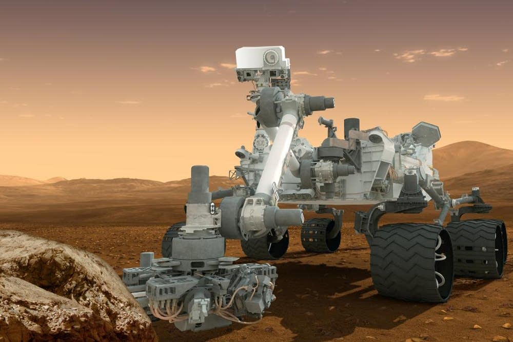Curiosity rover