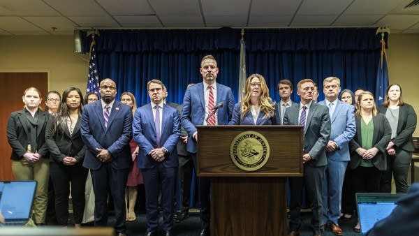 Attorney Lisa Kirkpatrick and Attorney Joe Thompson