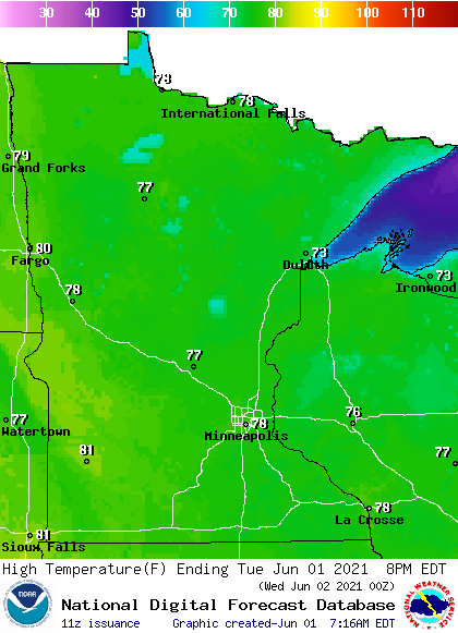 weather graphic