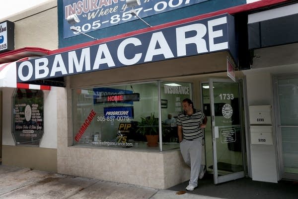 Health care insurance enrollment storefront