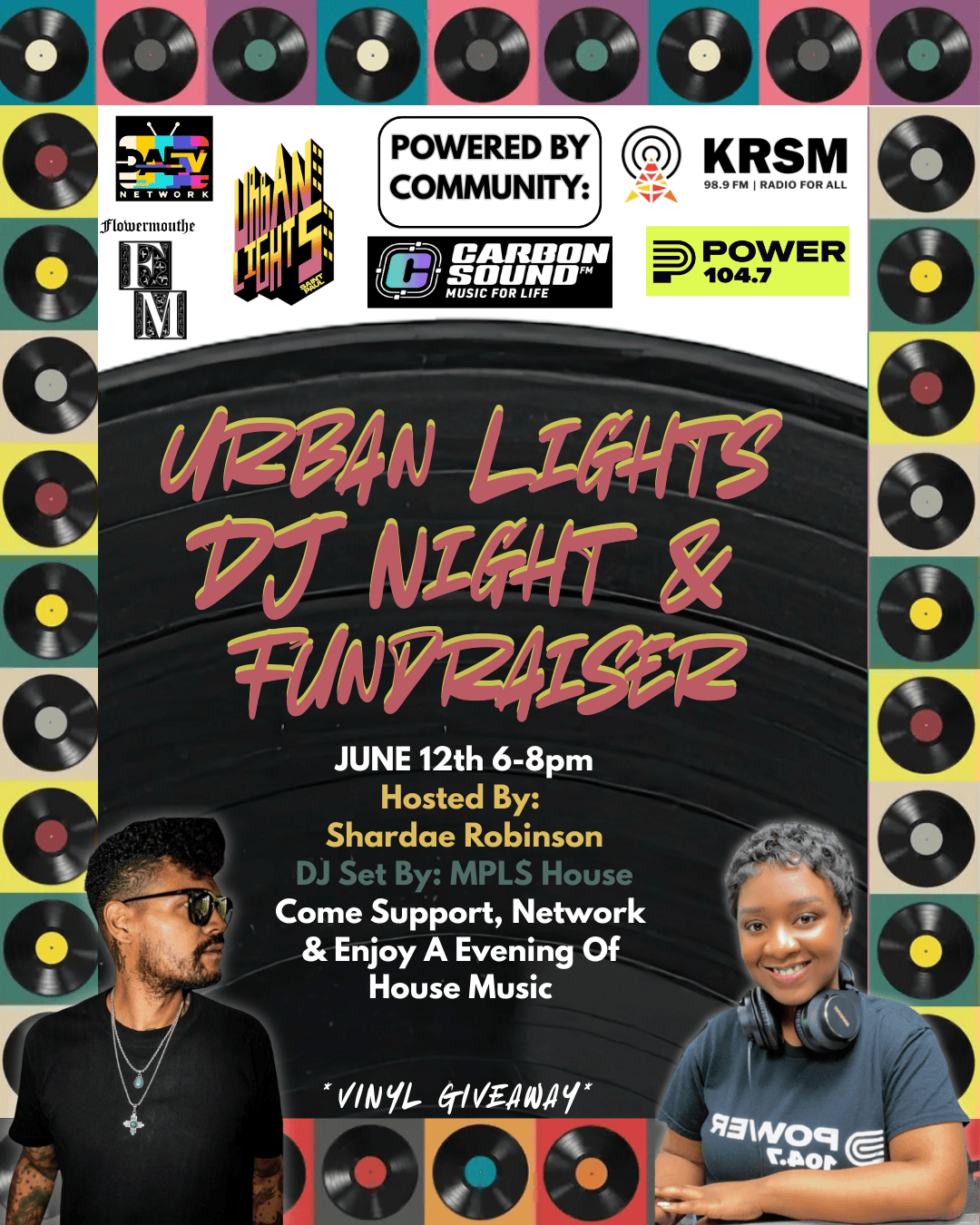 POWERED BY COMMUNITY: Urban Lights Dj Night & Fundraiser