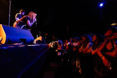 porch light performing on stage