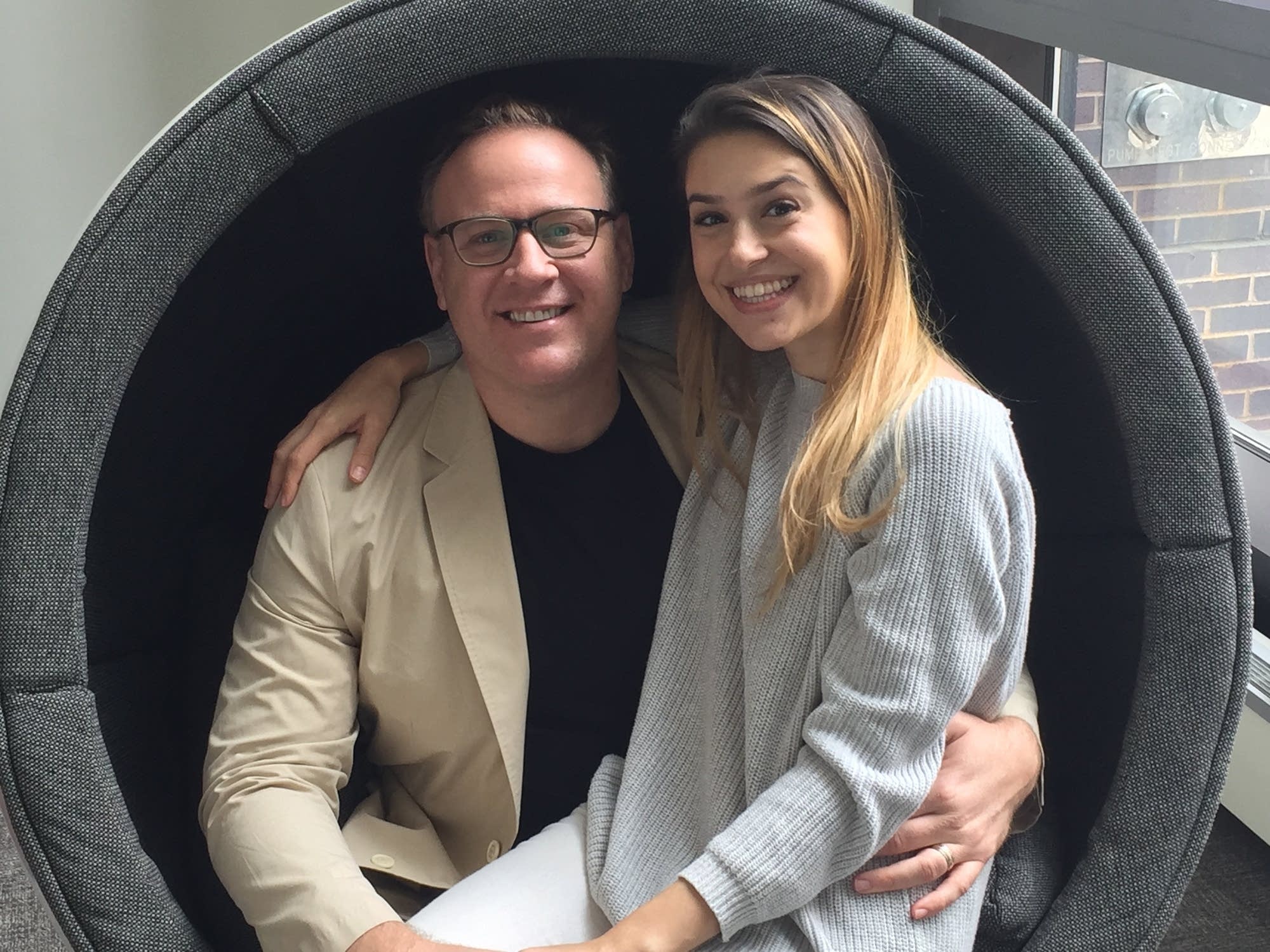 Lucas and Irina Meachem