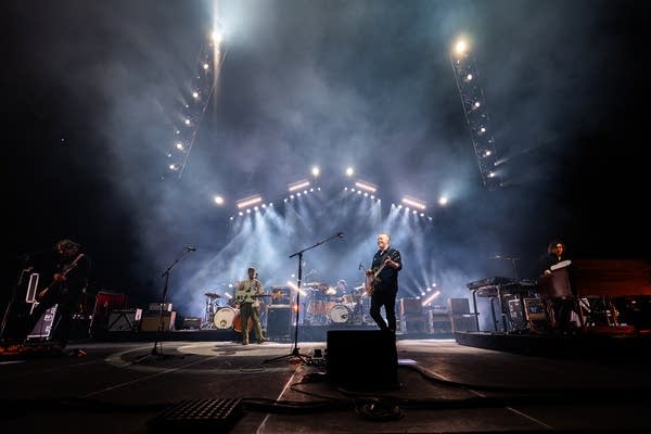 Jason Isbell and the 400 unit performing on stage