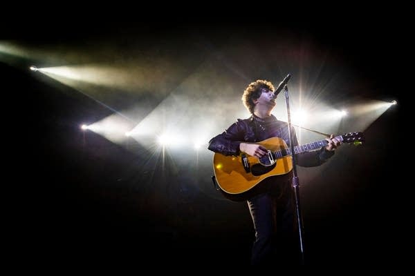 Luke Pritchard of The Kooks performs at Fabrique Club on February 01, 2023 in Milan, Italy.