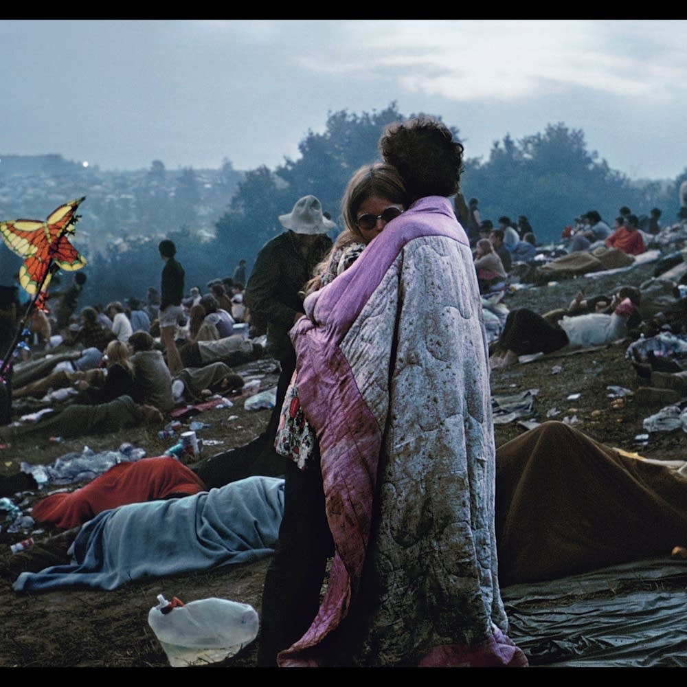 Photographer Burk Uzzle describes taking the iconic Woodstock photo