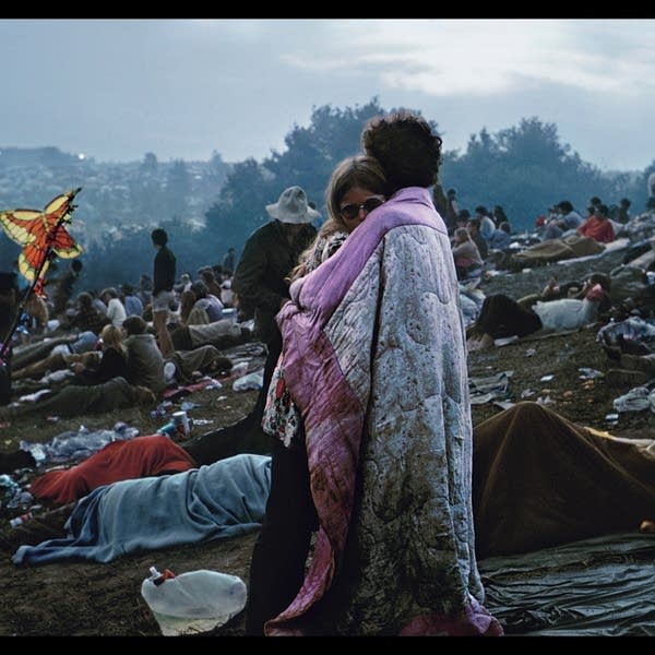 Photographer Burk Uzzle describes taking the iconic Woodstock photo