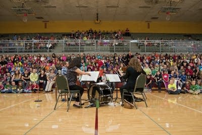 Mill City String Quartet at Blue Earth Elementary