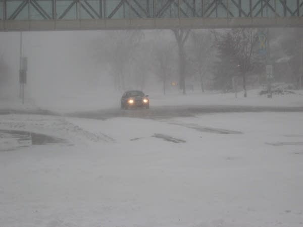 Snowy roads